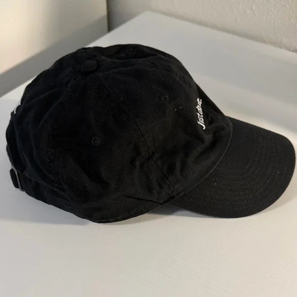 Nike Black Just Do It Cap with White Embroidery OS - Picture 2 of 6